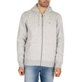 thumbnail image 2 of Tommy Jeans Regular Fleece Zip Hoodie, Grey, 2 of 6