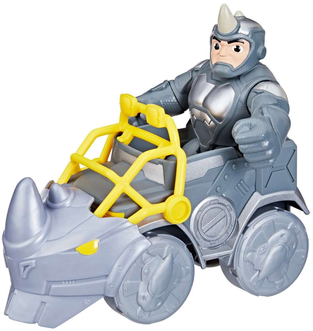 Marvel Spidey & His Amazing Friends Rhino Wrecker Vehicle & Action Figure