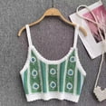 thumbnail image 5 of Yokua Ladies Crocheted Camisole Sexy Sleeveless for Tank Tops Women's Hollow out Crop, 5 of 13