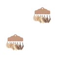 thumbnail image 2 of Pendientes bohemios Minnieouse, 6 piezas, joyas para mujer, colgante, accesorio de moda Tipo 1 2piezas, 2 of 6