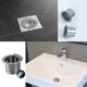 thumbnail image 4 of Kitchen Sink Filters, 2 Pieces Kitchen Sink Strainers, Kitchen Drain Strainer, Sink Strainer Filter, Drain Strainer, for Bathroom Sink Wash Basin, Bat, 4 of 5