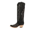thumbnail image 3 of Corral Boots Womens Suede Embroidered Tall Snip Toe Cowboy  Tall Boots, 3 of 5