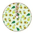 thumbnail image 1 of Fotbe Cartoon Fruit Pattern Christmas Tree Skirt, Tree Skirts Plush Christmas Decorations, Christmas Tree Skirts Xmas Decorations Holiday Party Decor-36", 1 of 6