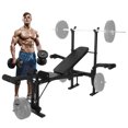 thumbnail image 2 of Meoldis 4-in-1 Adjustable Weight Bench Set with Leg Developer & Preacher Curl, 800 LBS Capacity Home Gym Strength Training Equipment, 2 of 9