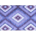 thumbnail image 1 of Ahgly Company Indoor Rectangle Southwestern Blue Country Area Rugs, 5' x 8', 1 of 4