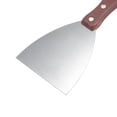 thumbnail image 5 of Unique Bargains 4 Inches Stainless Steel Broad-Blade Wood Handle Putty Paint Scraper, 5 of 5