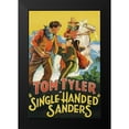 thumbnail image 2 of Unknown 17x24 Black Modern Framed Museum Art Print Titled - Vintage Westerns: Single Handed Sanders, 2 of 5