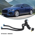 thumbnail image 3 of Unique Bargains Radiator Hose Heater Hose Radiator Outlet Hose Pipe No.XR849443 for Jaguar XF 2006-2016 Rubber Downpipe Black 1 Pc, 3 of 6