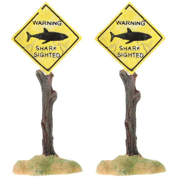 Set of 2 Fish Tank Decorations Large Aquarium Landscaping Ornament