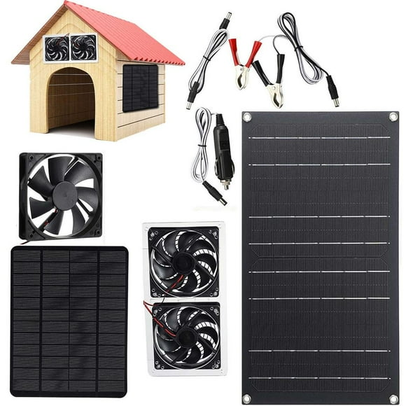 Solar Fan Chicken Coop