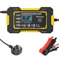 thumbnail image 1 of Cargador De Coche Cargador de batería automático Cargador rápido de 12 V Reparación de pulso inteligente automática (Reino Unido) Likrtyny Accesorios para autos y motos, 1 of 9