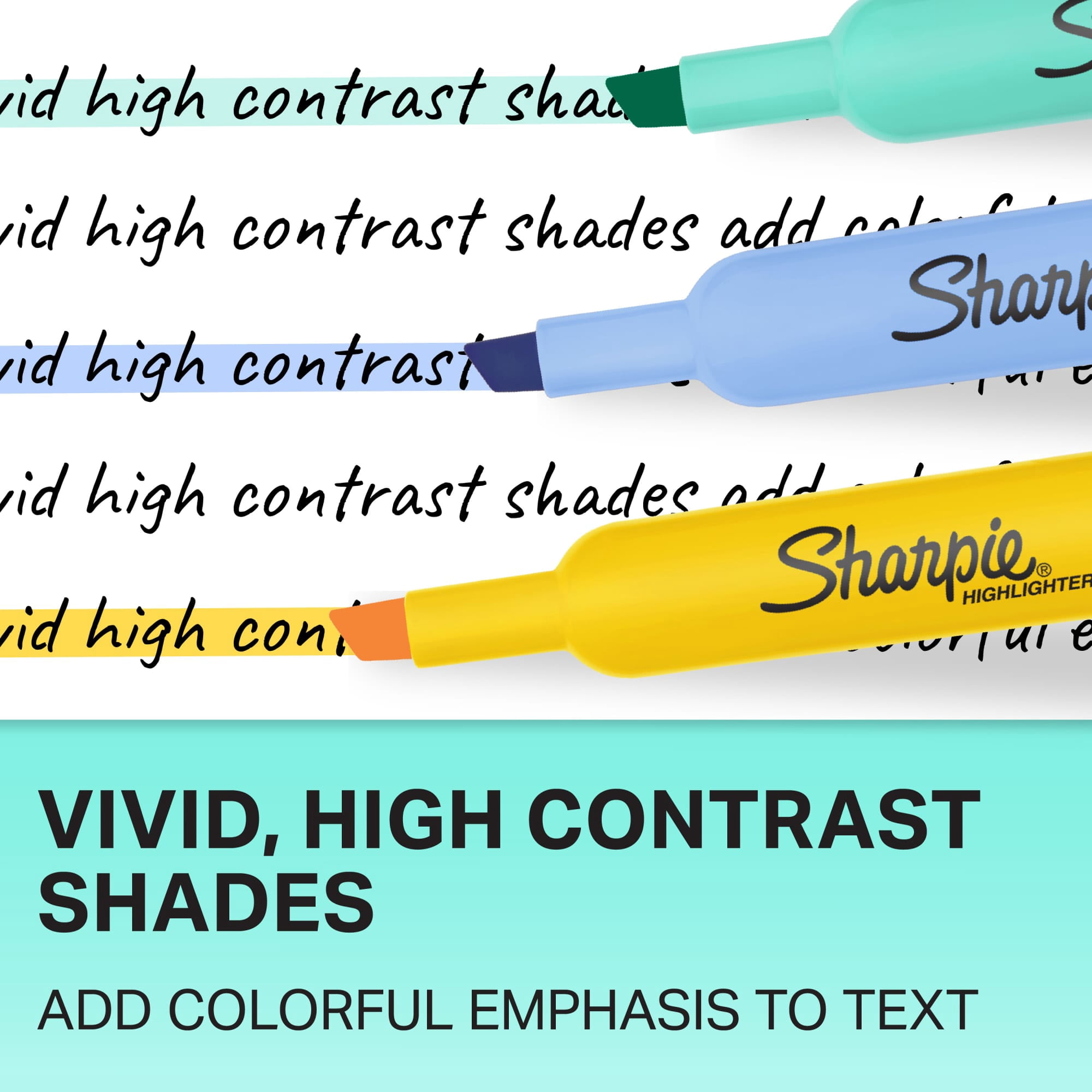 Sharpie Highlighters Variety Pack, Tank and Pocket Highlighters, Chisel Tip, Assorted, 20 Count