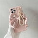 thumbnail image 2 of Funda suave de lujo con lazo 3d para Iphone, brazalete de perlas para niña, 11, 12, 13 Pro Max, 7, 8 Plus, Xr, X, Xs, Se, funda anticaída Fivean unisex, 2 of 2
