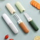 thumbnail image 5 of Pelador De Frutas De Acero Inoxidable 2 En 1, Cuchillo Rebanador Multifuncional De Doble Cabezal Para Cocina Y Camping, 5 of 7