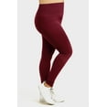 thumbnail image 2 of 2 Packs of Sofra Plus Size High Waist Fleece Lined Extra Wide Band Seamless Winter Leggings (Fits XL to 3XL), 2 of 5