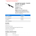 thumbnail image 2 of Front Right Strut Assembly - Compatible with 2009 - 2015 BMW Z4 2010 2011 2012 2013 2014, 2 of 2