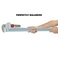 thumbnail image 5 of GreatNeck Aluminum Pipe Wrench, Lightweight & Heavy Duty, 36 inch, 5 of 7