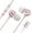 Pink, variant on USB C Headphones for Samsung S24 S23 FE S22 S21 S20 A53 A54 Wired Earbuds Metal in-Ear Type C Earphone with Microphone Volume Control Bass Stereo for 17 Pro Max 16 Pro Max