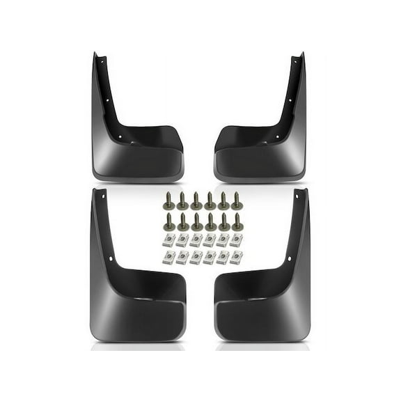 Mud Guard Set - Compatible with 2017 - 2019 Dodge Grand Caravan 2018