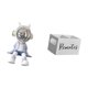 thumbnail image 5 of Escultura De Astronauta Nórdico, Adorno De Escritorio Para Estantería, Entrada, Sala De Estar, Decoración Del Hogar Con Soporte De Control Remoto De Madera Retro, Organizador Para Mesa,, 5 of 8