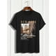 thumbnail image 2 of Camisetas de manga corta con estampado de Nueva York para hombre, cómodas, informales y transpirables, ideales para entrenamiento físico y jogging. Ideales para adultos, hombres, mujeres, adolescentes, 2 of 6