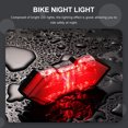 thumbnail image 4 of Miangastore 1 Set Bike Rear Lamp Creative Bike Warning Light Rechargeable Bike Light, 4 of 9