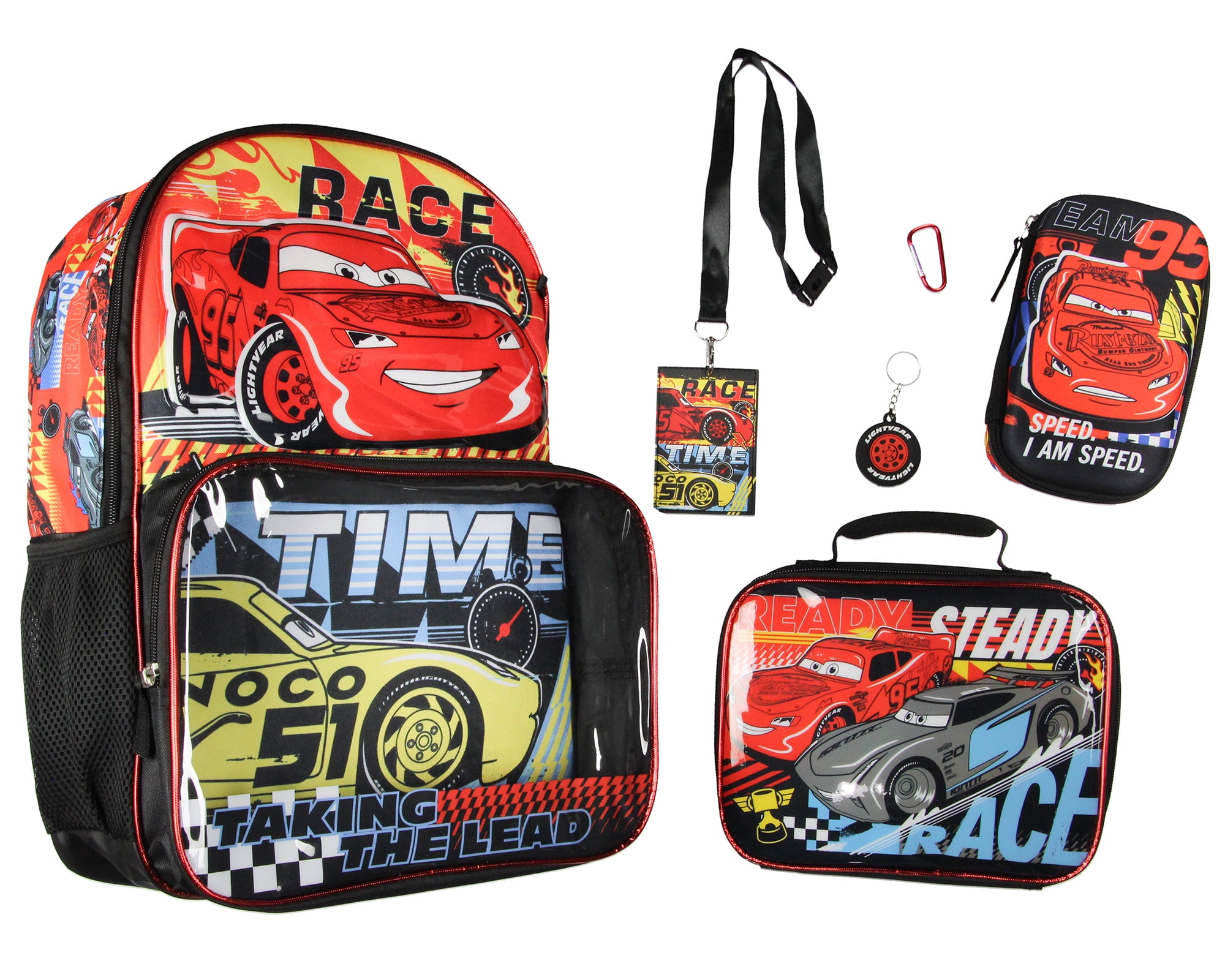 19 20 3d cars school bag mcqueen printing backpack kid Free Shipping! Seven Times Six Disney Cars Lightning McQueen Backpack 3D  Tire Pocket Travel School