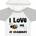 thumbnail image 4 of Inktastic Grandkids Visit Grandma Honey Bee Boys or Girls Baby Bodysuit, 4 of 5