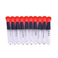 thumbnail image 3 of 1ML Glass Graduated Dropper with Rubber Drip Tube Cap Straight Drip Tube Dropping Pipette for Laboratory Painting, 10pcs, 3 of 9