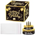 thumbnail image 1 of Caja Regalo en Efectivo para Cumpleaños Con Tarjeta Pastel Cajas Regalo Cuadradas para Dinero en Efectivo para Tirar Regalo en Efectivo, 1 of 9