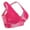 Red, variant on Women's Seamless Sports Bra Breathable Yoga Bras with Removable Pads Quick Dry Running Gym Vest Top