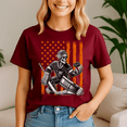 thumbnail image 5 of Halloween Shirt,Spooky American Skeleton Ice Hockey Goalie Halloween USA, Happy Halloween Shirt , Ghost Pumpkin Tshirt, Funny Holiday Gift,Horror Witchy, 5 of 5
