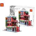 thumbnail image 6 of Wange 6311 Corner Store Modular Building Interlocking Block Building Sets, 6 of 6