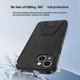 thumbnail image 4 of For iPhone 14 Case Compatible with MagSafe Kickstand PC TPU PU Phone Cover - Orange, 4 of 5