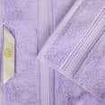 thumbnail image 6 of Superior 800 GSM Egyptian Cotton Heavyweight Bath Towel Set of 4, Purple, 6 of 10