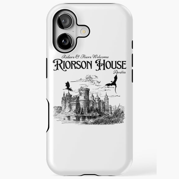 Iron Flame Riorson House 90s Retro Case for iPhone 17 16 15 14 13 12 11 Pro Max