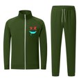 thumbnail image 2 of Stamzod Sweatsuits for Men Sets Long Sleeve Full Zip Jacket and Sweatpants 2 Piece Tracksuit Funny Print Casual Sports Jogging Suits S-2Xl, 2 of 4
