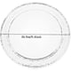 thumbnail image 5 of Universal Microwave Turntable Glass Plate With Holder, 245mm/24.5cm/9.65in, 5 of 5