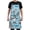 Cartoon Sharks with Skateboard, variant on Cherry Fruit with Leaf Kitchen Apron with 2 Pockets Adjustable waterproof Cooking Aprons for Women Men Chef