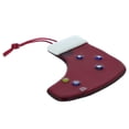 thumbnail image 2 of GlassOfVenice Murano Glass Christmas Stocking Ornament - Red, 2 of 5