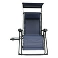 Mainstays Extra Large Zero Gravity Chair with Side Table and Canopy