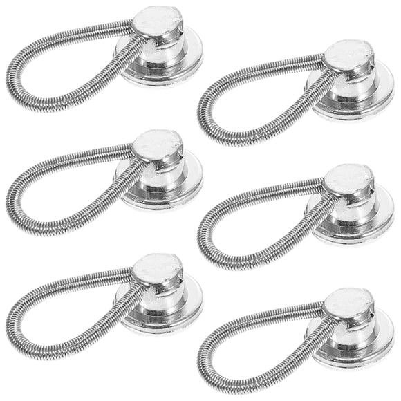BRIGHTFUFU Extensor de extensor de botones de 6 piezas para jeans extensores de collar de aleación de zinc para hombres