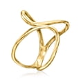 thumbnail image 2 of Ross-Simons 10kt Yellow Gold Freeform Geometric Ring, Women's, Adult, 2 of 8