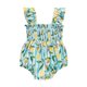 thumbnail image 1 of Gibobby Ropa Para Bebe Body estampado para bebé, trajes con tirantes para bebé, a rayas para niña, y mono Floral para niña(Verde, 18M), 1 of 5