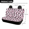 thumbnail image 4 of Chririnla Leopard Print Car Back Seat Cover for Men, Set of 2 Car Backseat Covers Durable Comfortable Rear Seat Covers, 4 of 7
