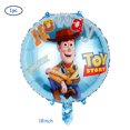 thumbnail image 3 of Globos de aluminio de Buzz Lightyear, suministros para fiestas de cumpleaños de Toy Story de Disney, decoración para fiestas de cumpleaños de niños de 1, 2 y 3 años, 3 of 5