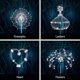 thumbnail image 4 of Lámpara Dandelion Lawn Dandelion Ground Light IP65 Impermeable (luz + 200LED) blanco, 4 of 7
