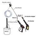 thumbnail image 3 of Sand/Wet Blaster High Pressure Washer Sandblasting Nozzle Hose Kit For For Karcher, 3 of 6