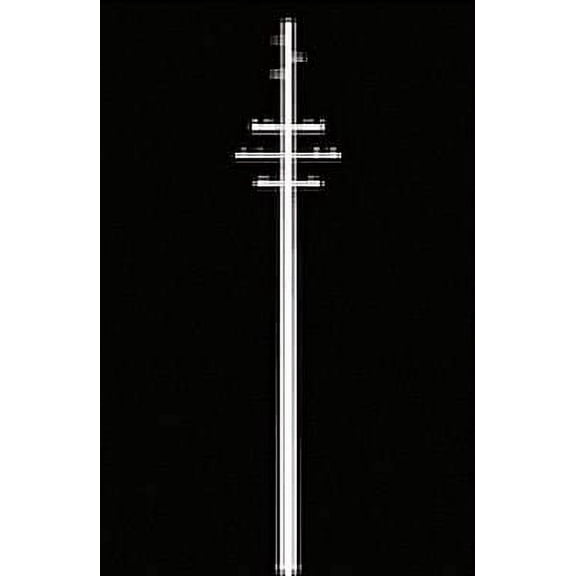 JTT97374 1:100 Light/Utility Pole, Style 9/White (8)