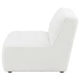 thumbnail image 5 of Sunny Upholstered Armless Chair Natural, 5 of 11